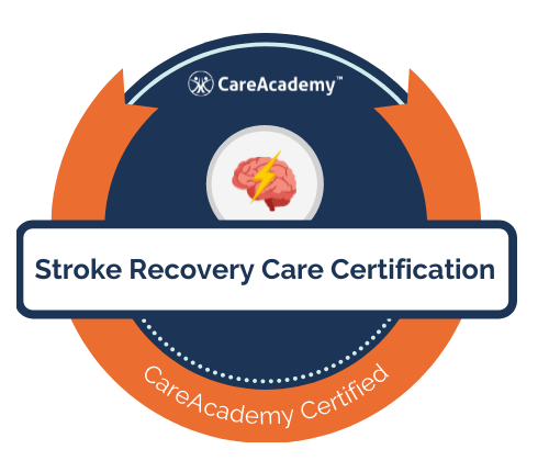 Stroke recovery care certificate